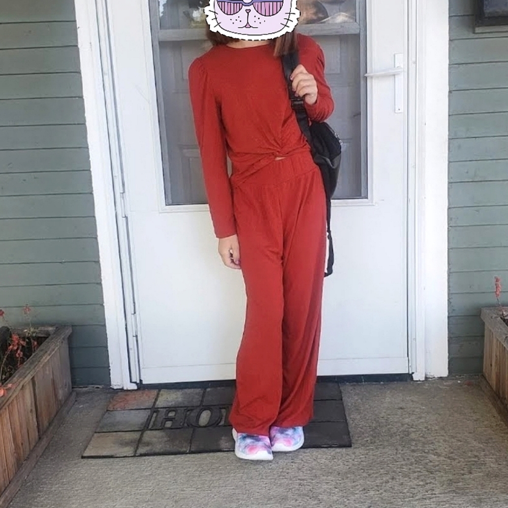 Two piece retro outfit